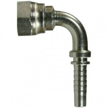 Фитинг высокого давления DK (DN16, М27х1.5г, 90град, оцинк) RC