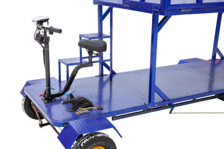 Тележка электрическая RuTrike ПАЛИСАД ЯРУС (двухъярусная)