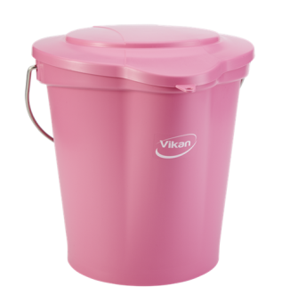 Крышка для ведра Vikan (розовый, 12л)