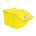 Контейнер мусорный TTS SPLIT (полипропилен, 45л, желтый)