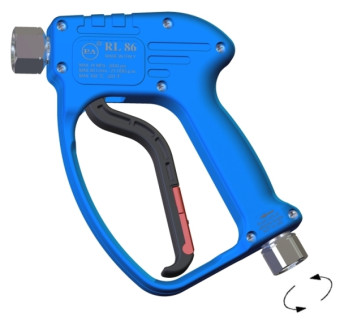 Пистолет PA RL86 (1/2"г.вращ-1/2"г, 180бар, 80л/мин)