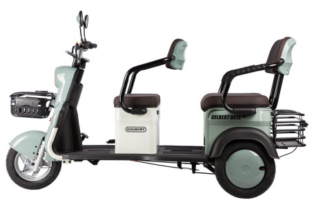 Трицикл электрический Rutrike Gelbert Beta (48/60V, 800W, бежевый) (0000256-3027)