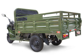 Трицикл электрический Rutrike D4 NEXT 1800 (серый)