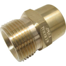 Переходник М22х1.5ш-3/8"г (400бар, лат) R+M