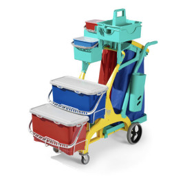 Тележка TTS Nick STAR HEALTHCARE 2030 (2х20л, 2 мешка 70 л)