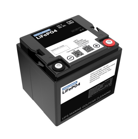 Тяговый аккумулятор Challenger LFP (12В, 60Ач, LiFePO4)