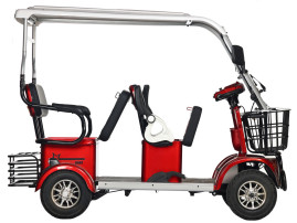 Трицикл электрический Rutrike Хара (красный)