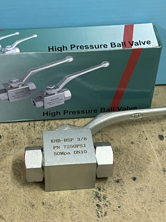 Кран гидравлический V2RH (3/8г-г, 500бар) RC (KHB-G3/8)