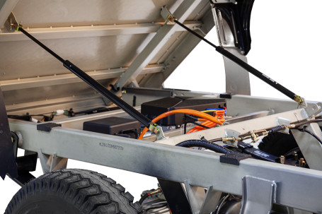 Трицикл электрический Rutrike Эксперт ПРО Плюс 2200 (серый)