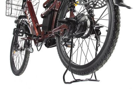 Электровелосипед GREEN CITY e-ALFA LUX (коричневый)