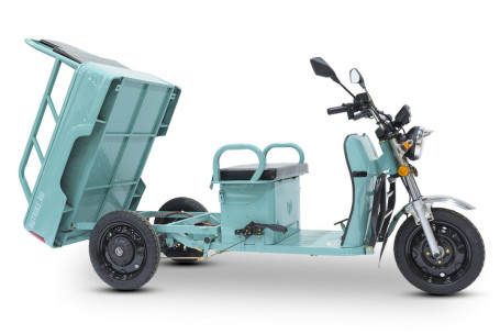 Трицикл электрический Rutrike Амулет 1100 (темно-зеленый) (024450-2836)