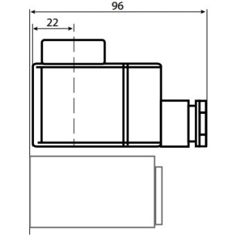 Катушка для эл.вентиля R+M 