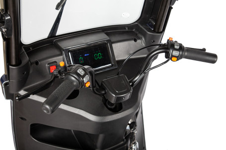 Трицикл электрический Rutrike Gelbert Bos (48/60V, 800W, черный) (0000274-3033)