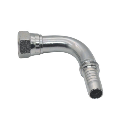 Фитинг высокого давления JIC (DN16, 1 1/16г, 90гр, оцинк) Robin