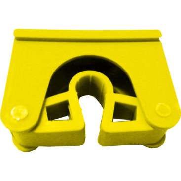 Зажим резиновый Schavon (75 мм, желтый)
