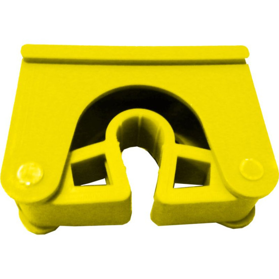 Зажим резиновый Schavon (75 мм, желтый)