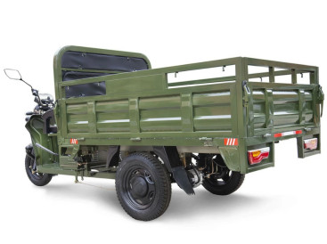 Трицикл электрический Rutrike D4 Next 1800 60V1500W (черный матовый)