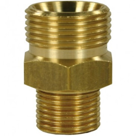 Переходник М22х1.5ш-3/8"ш (400бар, лат) R+M