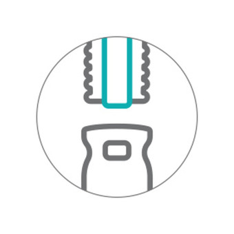 Щетка TTS овальная (держатель Lampo, для телескоп. штанг)