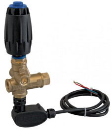 Регулятор давления Mecline VRT3 (220бар, 40л/мин, 3/8"г-3/8"г, By-pass 3/8"г, микр.)