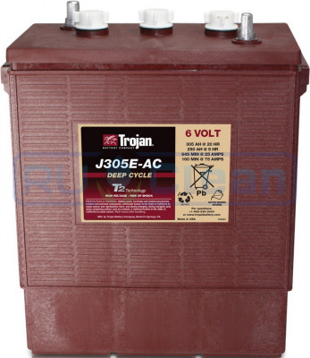 Аккумуляторная батарея Trojan J305E-AC (6В, 250Ач, Acid)