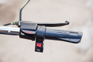 Трицикл электрический Rutrike Вояж-П 1200 60V800W (темно серый, трансформер)