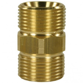 Переходник М22х1.5ш-М22х1.5ш (400бар, лат) R+M