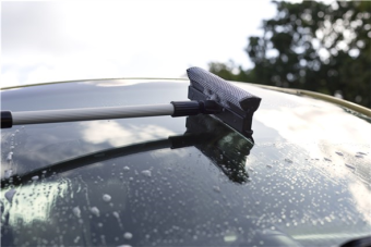 Скребок для стекла Vikan (710см, черный, ручка)