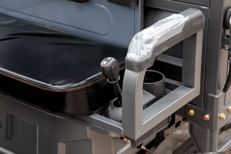 Трицикл электрический Rutrike D5 КАБИНА гидравлика (черный матовый)