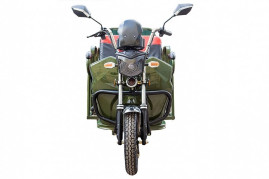 Трицикл электрический Rutrike Вояж-П 1200 60V800W (зеленый, трансформер)