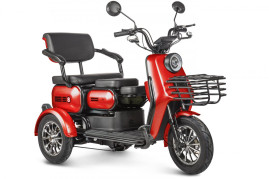 Трицикл электрический Rutrike Патрон (красный)