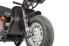  Трицикл электрический Rutrike Gelbert Caf 48V/60V 600Вт (черный)
