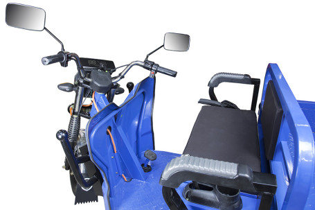 Трицикл электрический Rutrike Габарит 1700 60V1200W (синий матовый)