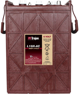 Тяговый аккумулятор Trojan L16H-AC (6В, 357Ач, Acid)
