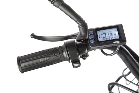 Трицикл электрический Eltreco Porter Fat 500 (серебристый)