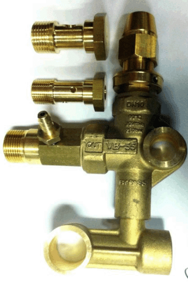 Регулятор давления PA VB55 (220бар, 30л/мин, 1/2&quot;г-М22х1.5ш, X:4.5, Y:62-65.5)