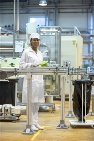 Щетка Vikan (270мм, лаймовый, жесткий ворс)