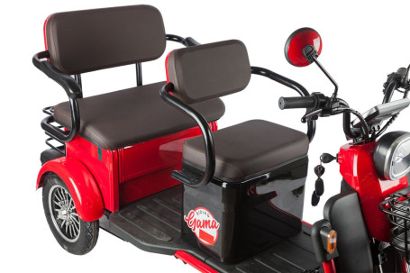 Трицикл электрический Rutrike Gelbert Kappa (48/60V, 650W, синий) (0000268-3043)