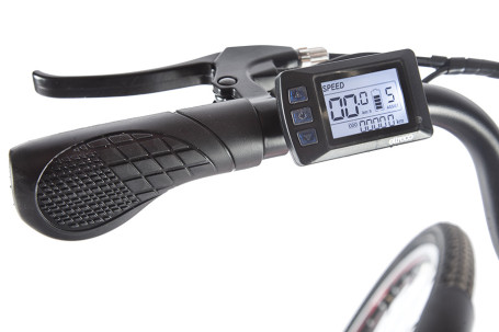 Электровелосипед Eltreco White (бело-красный)