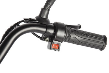 Трицикл электрический Eltreco Porter Fat 500 UP! (серебристый)