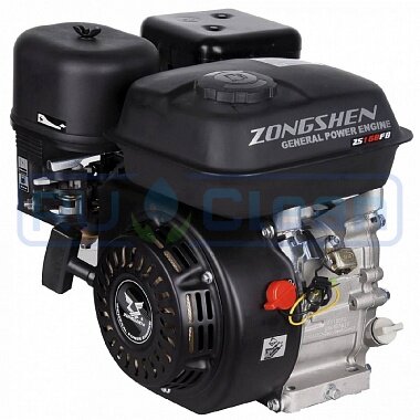 Двигатель бензиновый Zongshen ZS 168 FBE-4 (6,5 л. с.)