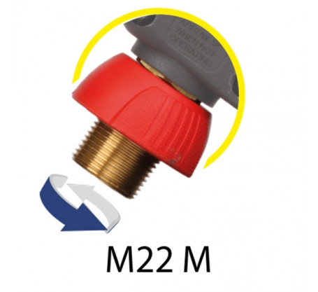 Пистолет высокого давления MTM SG35 (М22х1.5ш.вращ-1/4&quot;г, 310бар)