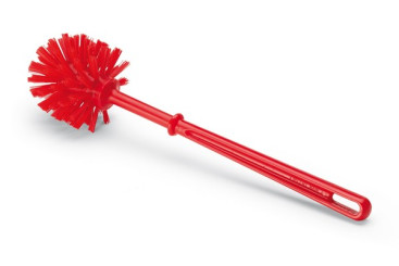 Щетка-ерш IGEAX с ручкой (d80мм, красный)