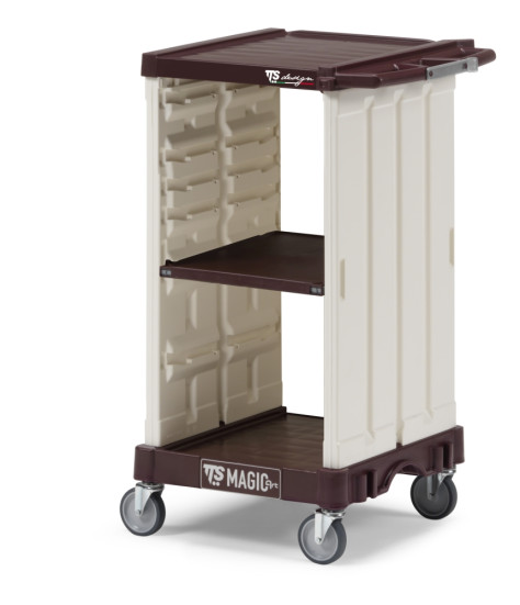 Тележка TTS MagicArt 00 Basic (открытая, 2 полки, база бордо)