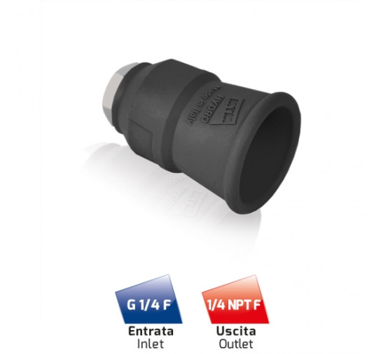 Форсункодержатель NH35 (1/4&quot;г, 350бар, черн) MTM