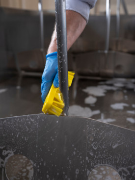 Щетка ручная UST Vikan (176мм, жесткий, желтый)