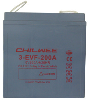 Тяговый аккумулятор Chilwee Battery 3-EVF-200A (6В, 226А/ч)