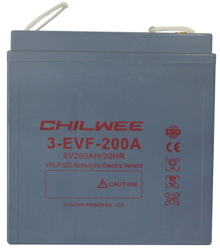 Тяговый аккумулятор Chilwee Battery 3-EVF-200A (6В, 226А/ч)