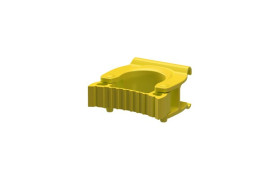 Настенное крепление IGEAX (d25-35мм, 90мм, желтый)