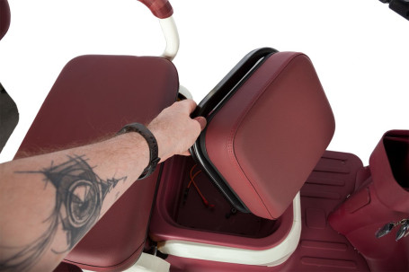 Трицикл электрический Rutrike Gelbert Mercury (48/60V, 650W, синий) (0000265-3048)